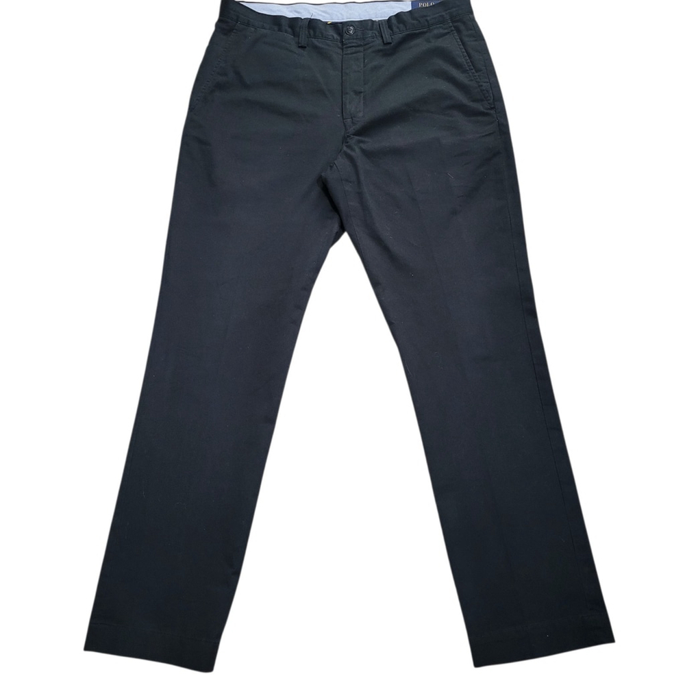 Polo Ralph Lauren Men's Classic Cotton Twill Stretch Straight Fit Chino 34/32 - Picture 2 of 9